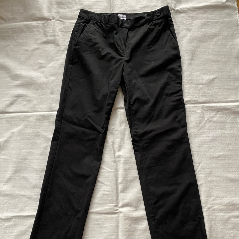 Calvin Kline Tailored Black Pants. Size 4